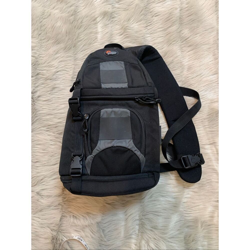Lowepro Camera Bag Slingshot 100 AW Backpack  Rain Cover Universal Black